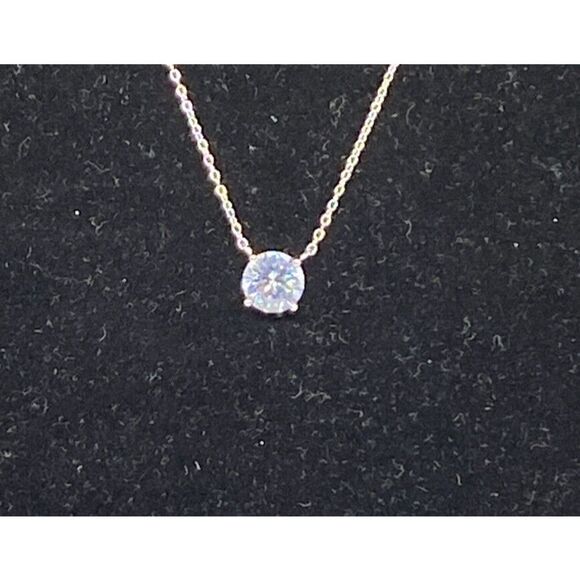 Giani Bernini Cubic Zirconia Pendant Necklace in Sterling Silver MSRP $50 CP733 - Picture 4 of 4